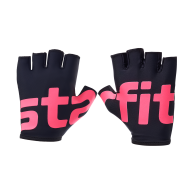 Перчатки для фитнеса WG-102, черный/малиновый